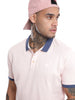 Elite Light Pink Tipping Polo T-Shirt