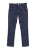 Basic Dark Blue Slim Fit Jeans