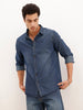 Classic Regular Fit Denim Shirt | Blue
