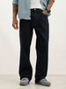 Solid Bootcut Denim Jeans | Black