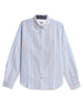 Blue & White Classic Striped Shirt