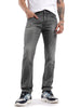 Grey Blend Casual Jeans