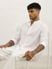 Slim Fit Striped Full Sleeve Shirt | Pink