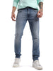 Medstone Blue Faded Classic Jeans