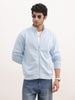 Classic Comfort Fit Zipper Sweatshirt | Light Blue