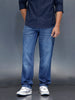 Men's Casual Anti Fit Jeans | Blue