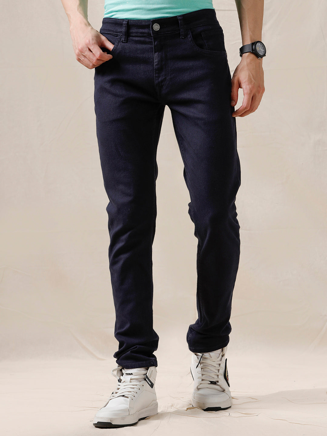 Darkstone Solid Casual Jeans