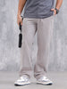 Men Loose Fit Corduroy Trousers | Grey