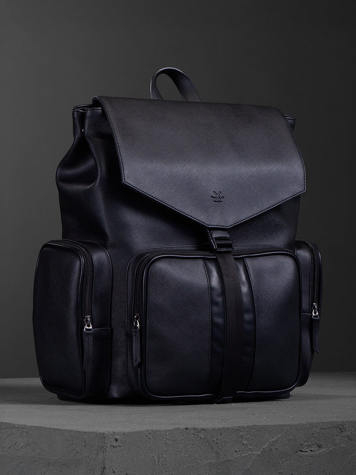 Textured Everyday Backpack | Black (30L)