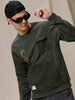 Indian Infantry By A47 Olive Sweatshirt