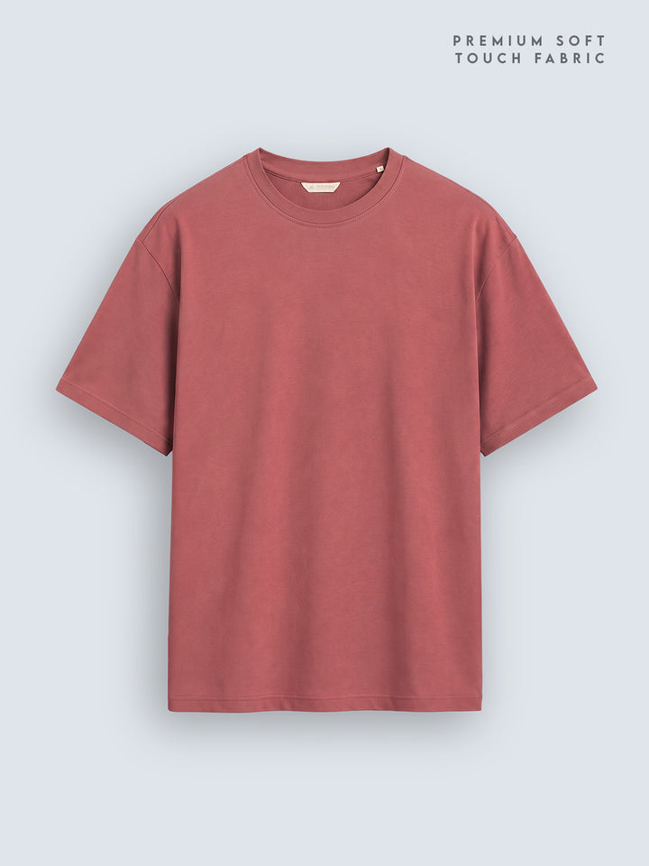 No Brainer Bounce Oversized T-Shirt | Essential |  Rust