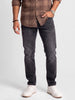 Classic Faded Denim Jeans | Dark Grey