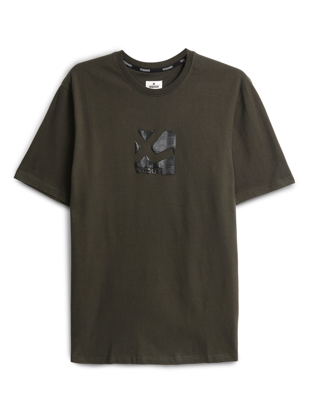 Olive Green Comfort Fit T-Shirt