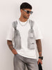 Oversized Placement Printed T-Shirt | Off White | WTS02HSOS1095S