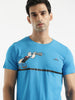 Printed Popeye Blue T-Shirt