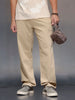 Men's loose fit trouser with utility pocket  | Beige