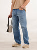 Anti Fit Faded Denim Jeans | Light Blue