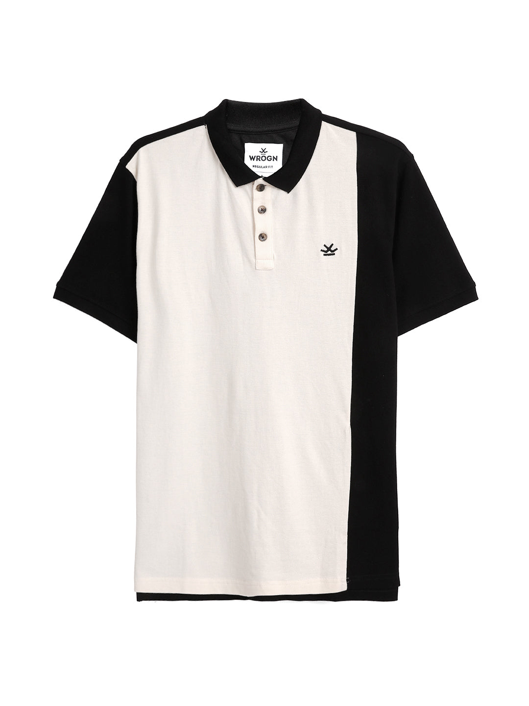 Elite Black And White Polo T-Shirt