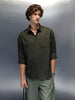 Men's casual oversized fit shirt | Olive