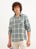 Regular Fit Checkered Shirt | Multicolor