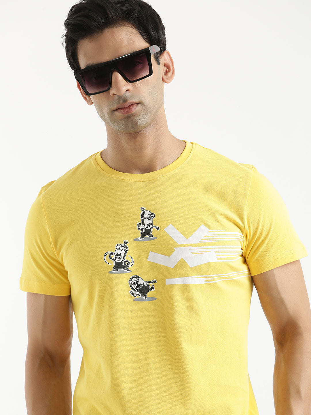 Printed Yellow Minion T-Shirt