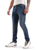 Blue Blend Slim Fit Jeans