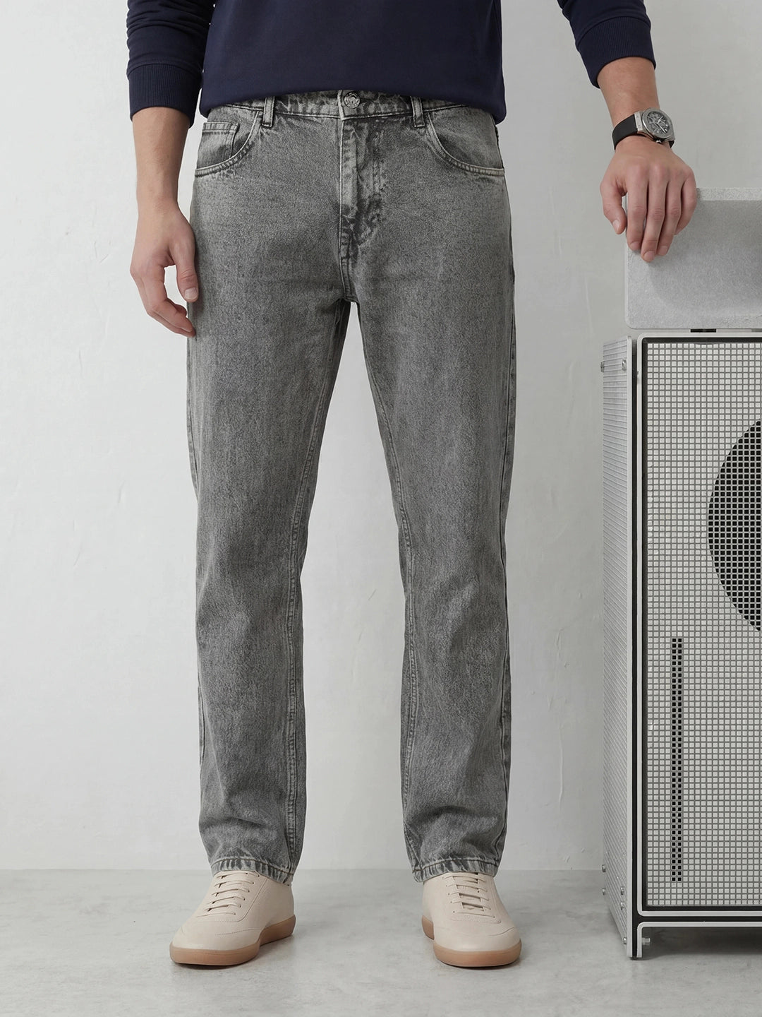 Anti Fit Denim Jeans | Grey
