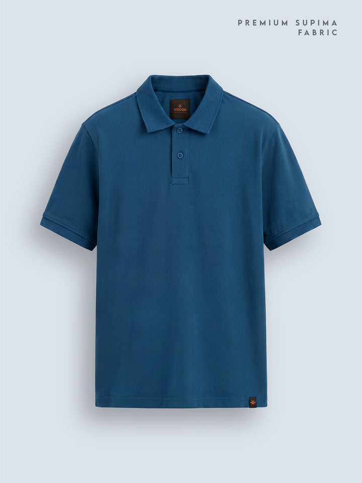 Essential Supima Polo T-Shirt | Essential | Teal