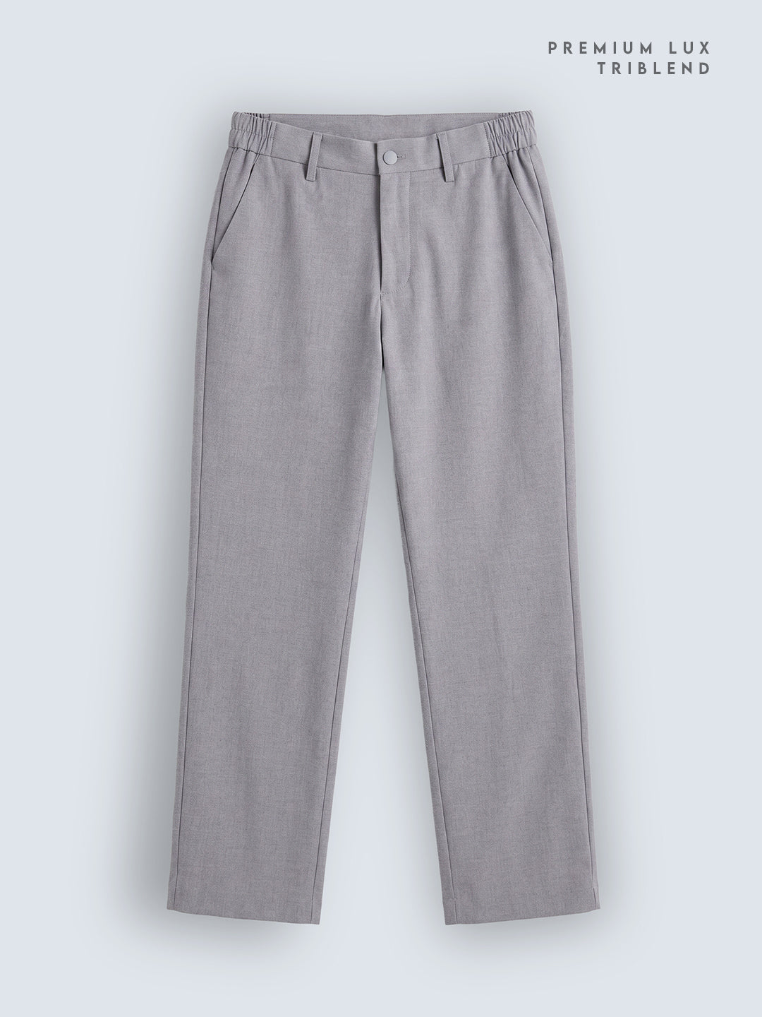 Travelite Straight Fit Trousers | Essential |  Grey