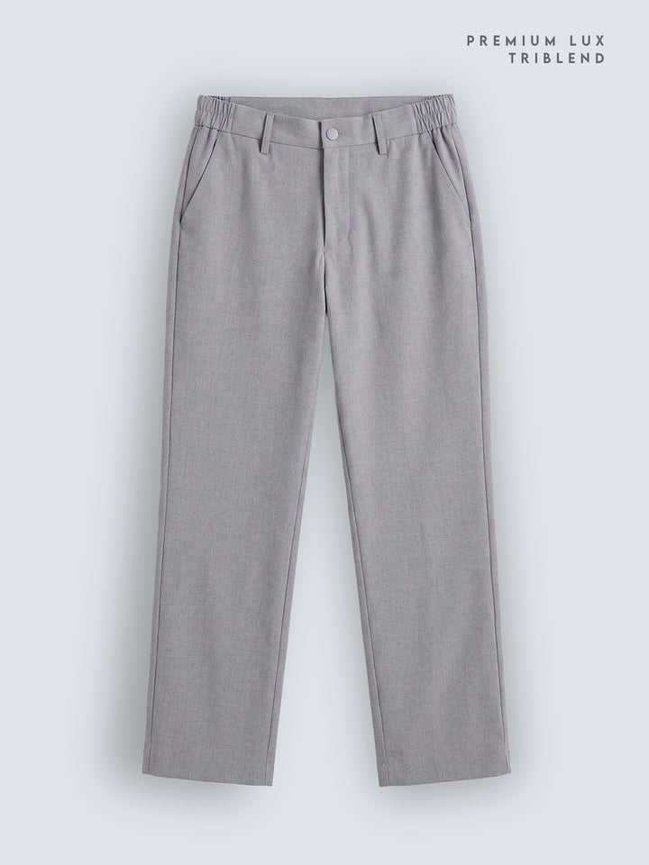 Travelite Straight Fit Trousers | Essential |  Grey