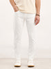 Skinny Cropped Denim Jeans | White