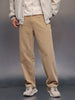 Men'sloose fit jeans | Khaki