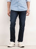 Solid Slim Fit Denim Jeans  | Dark Blue