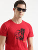 Printed Red Minion T-Shirt