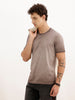 Classic Washed Slim Fit T-Shirt | Maroon