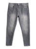 Grey Shaded Skinny Crop Jeans