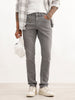 Solid Slim Fit Denim Jeans | Grey