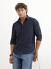 Slim Fit Checkered Shirt | Blue