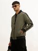 Classic Regular Fit Puffer Jacket | Olive