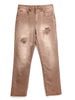 Distressed Apex Brown Jeans