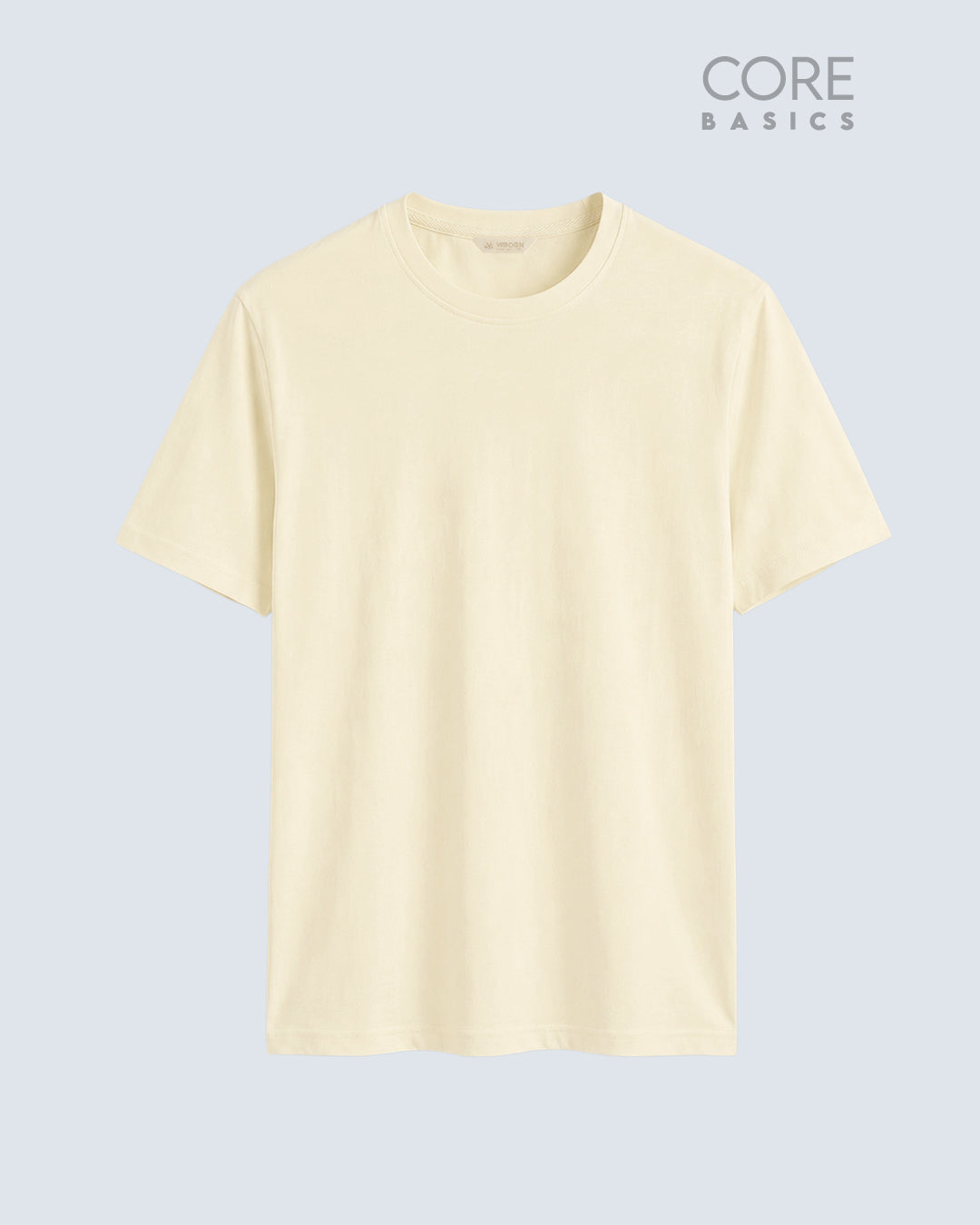 Core Basics Regular Fit T-Shirt | Essential | Yellow
