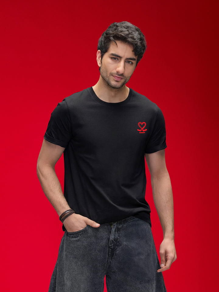 Slim Fit Limited Edition Valentine’s Tee | Black