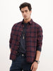 Comfort Fit Checkered Shirt | Red