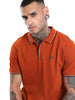 Rust Tipping Polo T-Shirt