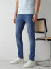 Faded Slim Fit Denim Jeans | Light Blue