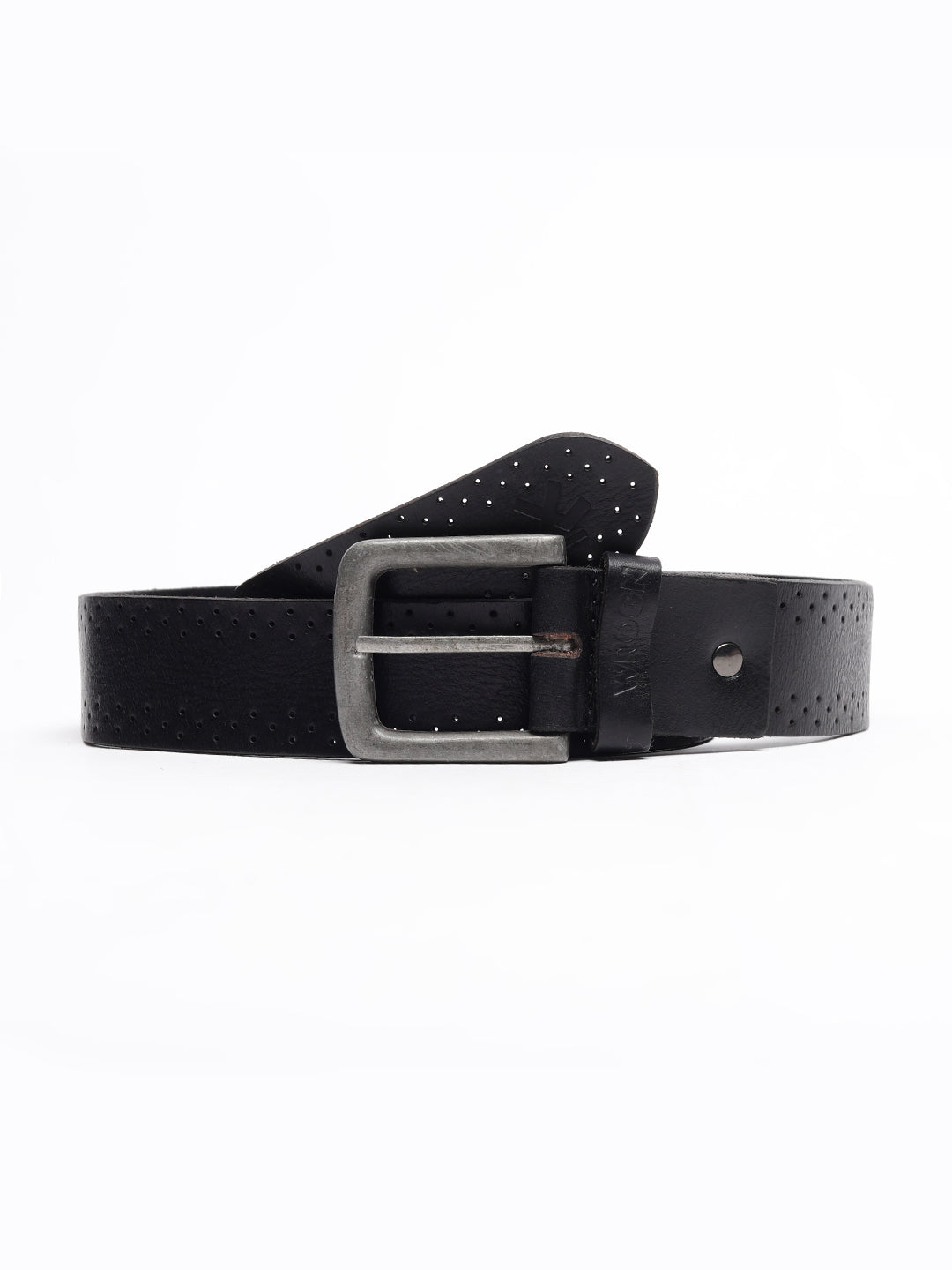 Perforated Classic Leather Belt