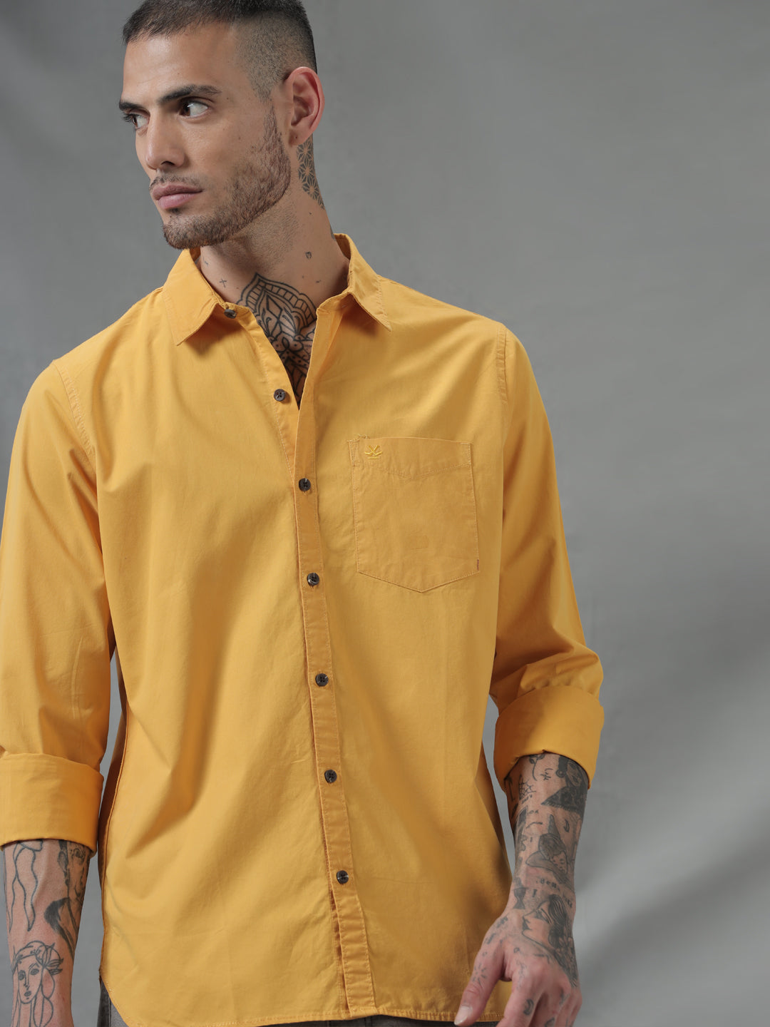 Sunshine State Yellow Solid Shirt