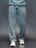 Men's casual loose fit jeans | Blue