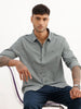 Classic Striped Full Sleeve Shirt | Green