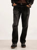 Distressed Heavy Fade Anti Fit Jeans | Dark Grey